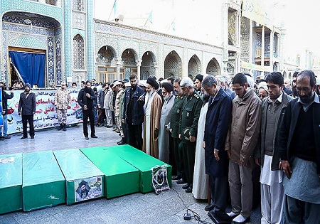 شهر قم میزبان شش شهید مدافع حرم شد+تصاویر