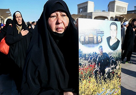 شهر قم میزبان شش شهید مدافع حرم شد+تصاویر