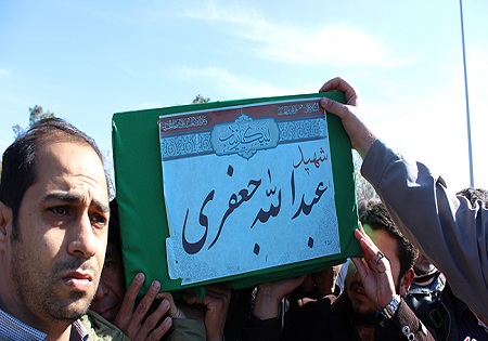 وداع با دو شهید افغانی مدافع حرم
