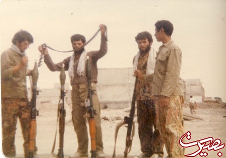 تصاویر کمتر دیده شده از سردار قاجاریان شهید مدافع حرم