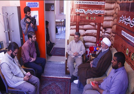 تصاویری از حضور فرمانده شهید قرارگاه‌ شمالغرب راهیان نور