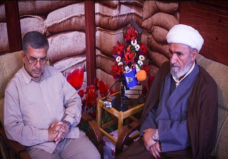 تصاویری از حضور فرمانده شهید قرارگاه‌ شمالغرب راهیان نور