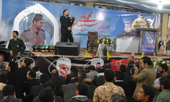 گزارش تصویری از حضور حاج قاسم در اولین سالروز شهادت سردار الله‌دادی