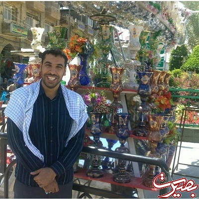 شهید امیر لطفی در خطوط مقدم نبرد در سوریه+تصاویر