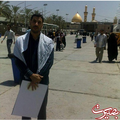 شهید امیر لطفی در خطوط مقدم نبرد در سوریه+تصاویر