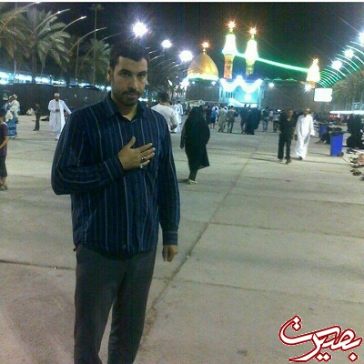 شهید امیر لطفی در خطوط مقدم نبرد در سوریه+تصاویر