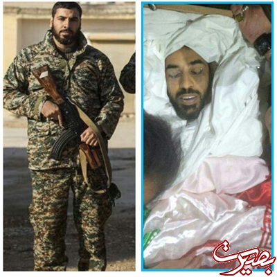 شهید امیر لطفی در خطوط مقدم نبرد در سوریه+تصاویر