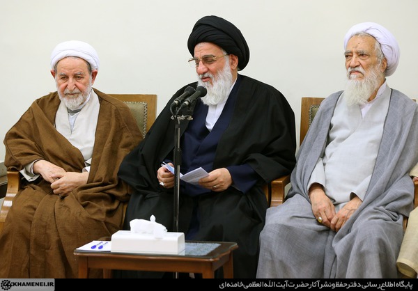 دیدار رئیس و اعضای مجلس خبرگان رهبری با رهبر انقلاب