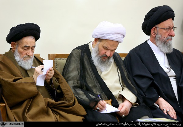 دیدار رئیس و اعضای مجلس خبرگان رهبری با رهبر انقلاب
