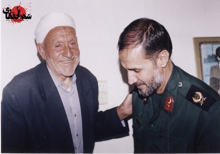 تصاویری از سردار جبهه‌های شمالغرب در کنار حاج احمد کاظمی