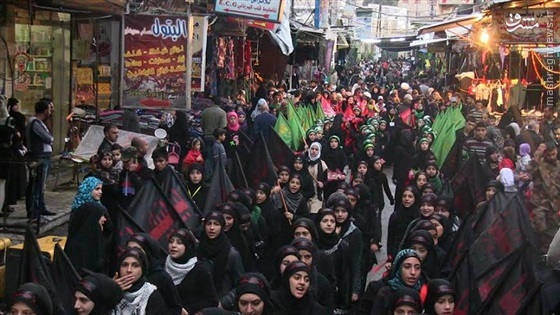 عزاداری روز عاشوراء در دمشق+تصاویر