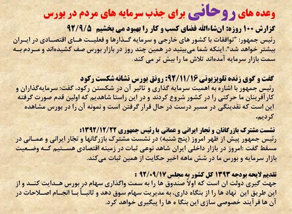 بازار سرمایه در یکسال گذشته 65 هزار میلیارد تومان کوچکتر شد بازار سرمایه در یکسال گذشته 65 هزار میلیارد تومان کوچکتر شد