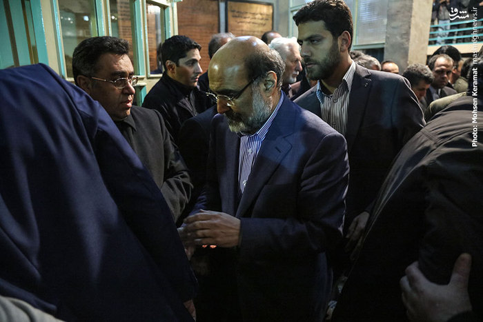 گزارش تصویری وداع با پیکر آیت‌الله هاشمی رفسنجانی در حسینیه جماران