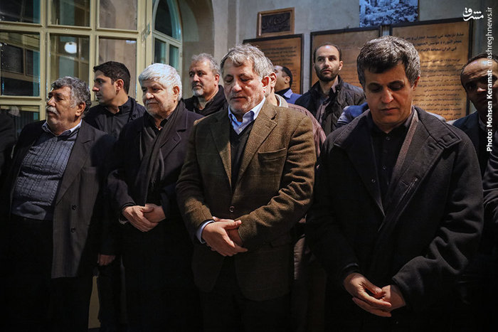 گزارش تصویری وداع با پیکر آیت‌الله هاشمی رفسنجانی در حسینیه جماران