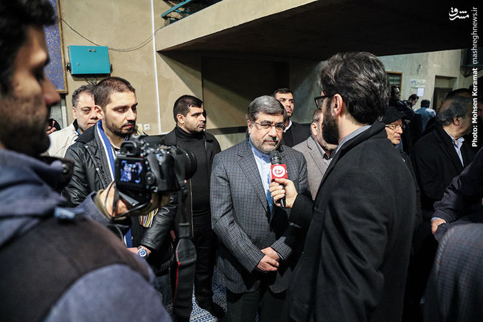 گزارش تصویری وداع با پیکر آیت‌الله هاشمی رفسنجانی در حسینیه جماران