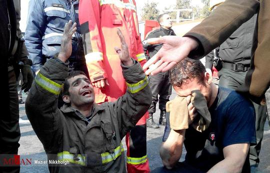 رقص ضد انقلاب در عزای پلاسکو