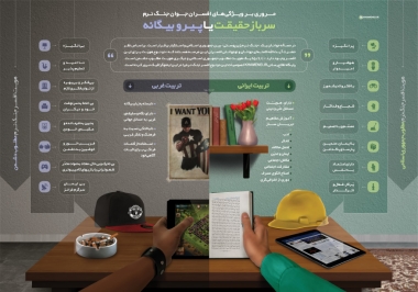 اینفوگرافیک | سرباز حقیقت یا پیرو بیگانه