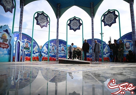 تشییع پیکر شهید دانشگر به روایت تصویر