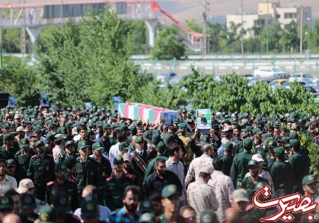 تشییع پیکر شهید دانشگر به روایت تصویر