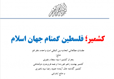 پرده نگار/ کشمیر فلسطین گمنام جهان اسلام