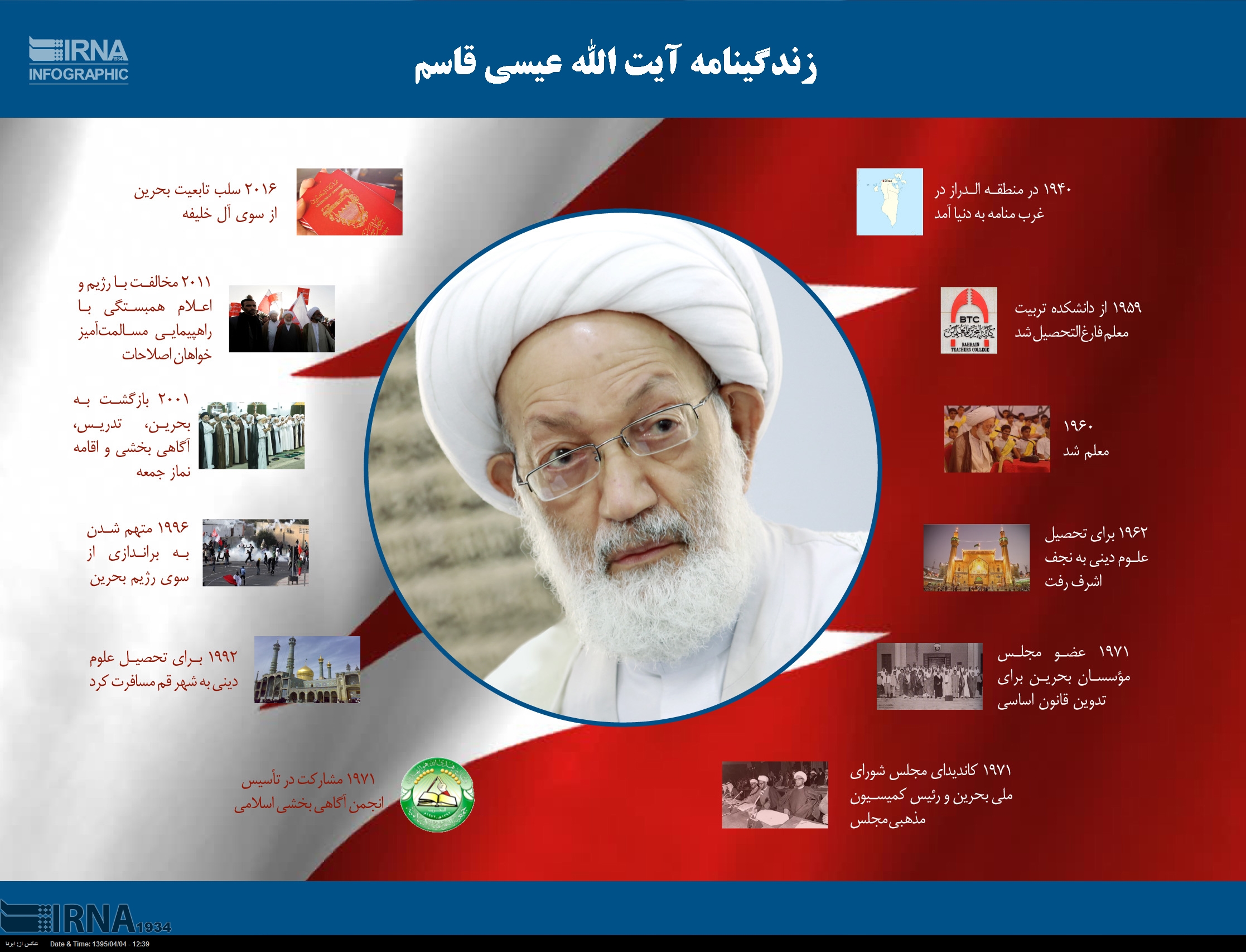 زندگینامه آیت الله عیسی قاسم