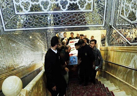 حاج رجب محمد‌زاده به جمع یاران شهیدش پیوست+تصاویر