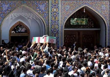 حاج رجب محمد‌زاده به جمع یاران شهیدش پیوست+تصاویر