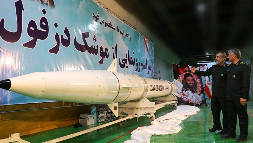 انتشار اولین تصاویر از کارخانه تولید موشک بالستیک نیروی هوافضای سپاه