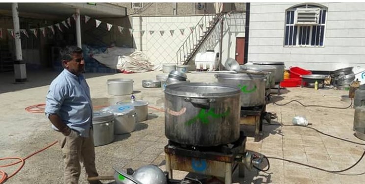 استقرارموکب اربعین کهگیلویه در خوزستان/سیل خدماترسانی ادامه دارد استقرارموکب اربعین کهگیلویه در خوزستان/سیل خدماترسانی ادامه دارد