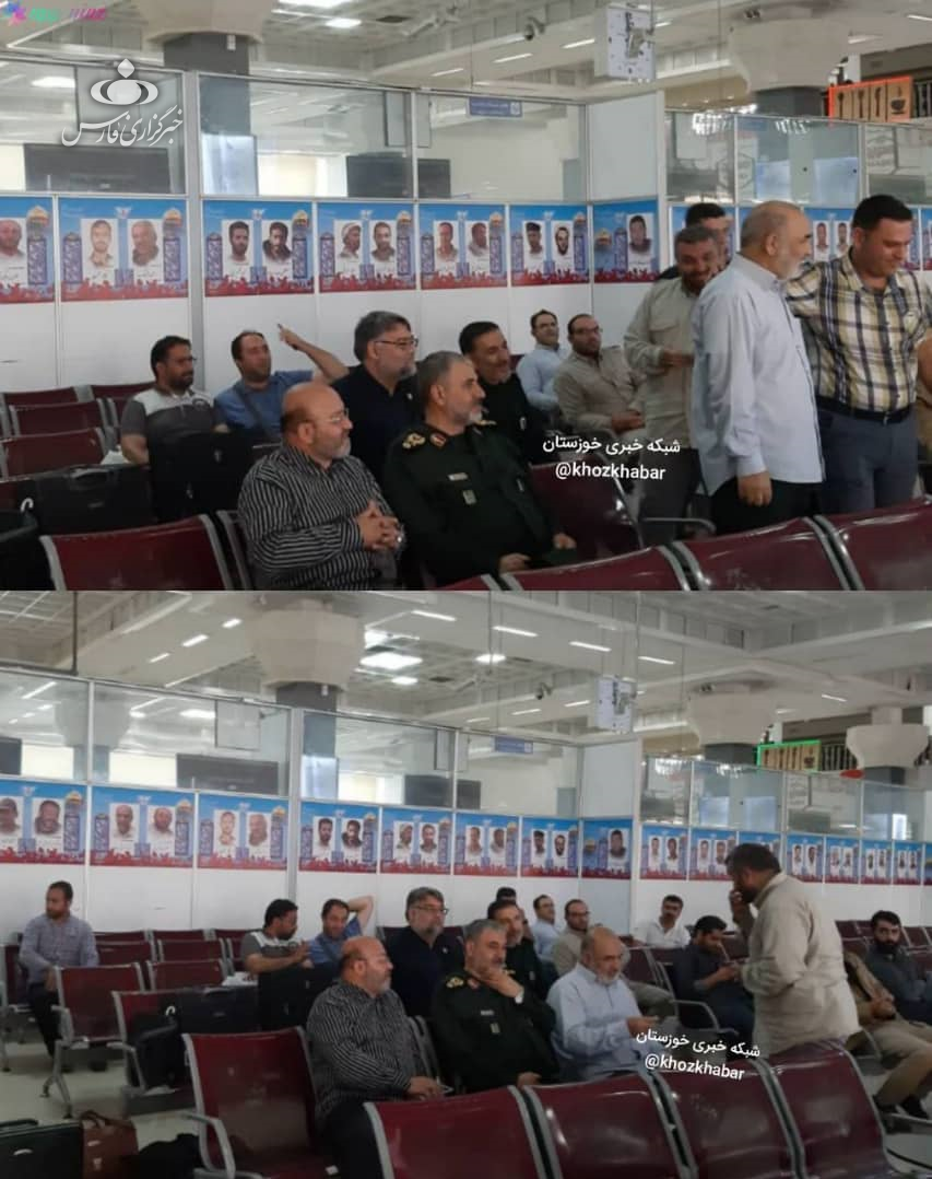 اقدام جالب سرلشکر سلامی در سفر به خوزستان+ عکس اقدام جالب سرلشکر سلامی در سفر به خوزستان+ عکس