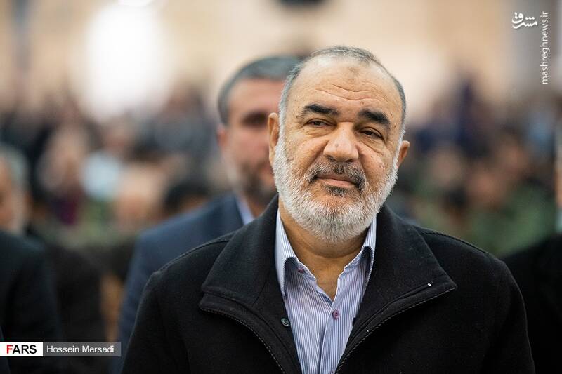 سرلشکر سلامی در نماز جمعه تهران