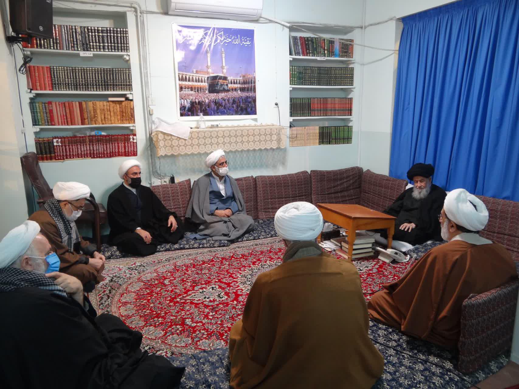 دیدار مسئول بسیج اساتید حوزه علمیه قم با آیت الله العظمی علوی گرگانی دیدار مسئول بسیج اساتید حوزه علمیه قم با آیت الله العظمی علوی گرگانی