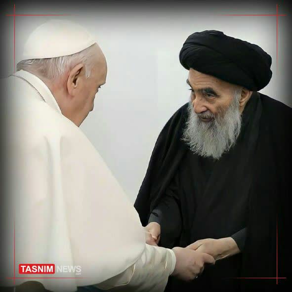 مواضع حکیمانه آیت الله در دیدار با پاپ مواضع حکیمانه آیت الله در دیدار با پاپ