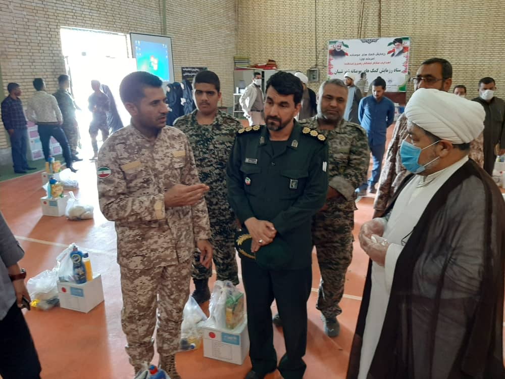 رزمایش&nbsp; کمک مومنانه در&nbsp;شهر شیبان استان خوزستان / عکس