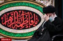 عکس/اولین شب عزاداری فاطمیه با حضور رهبر معظم انقلاب