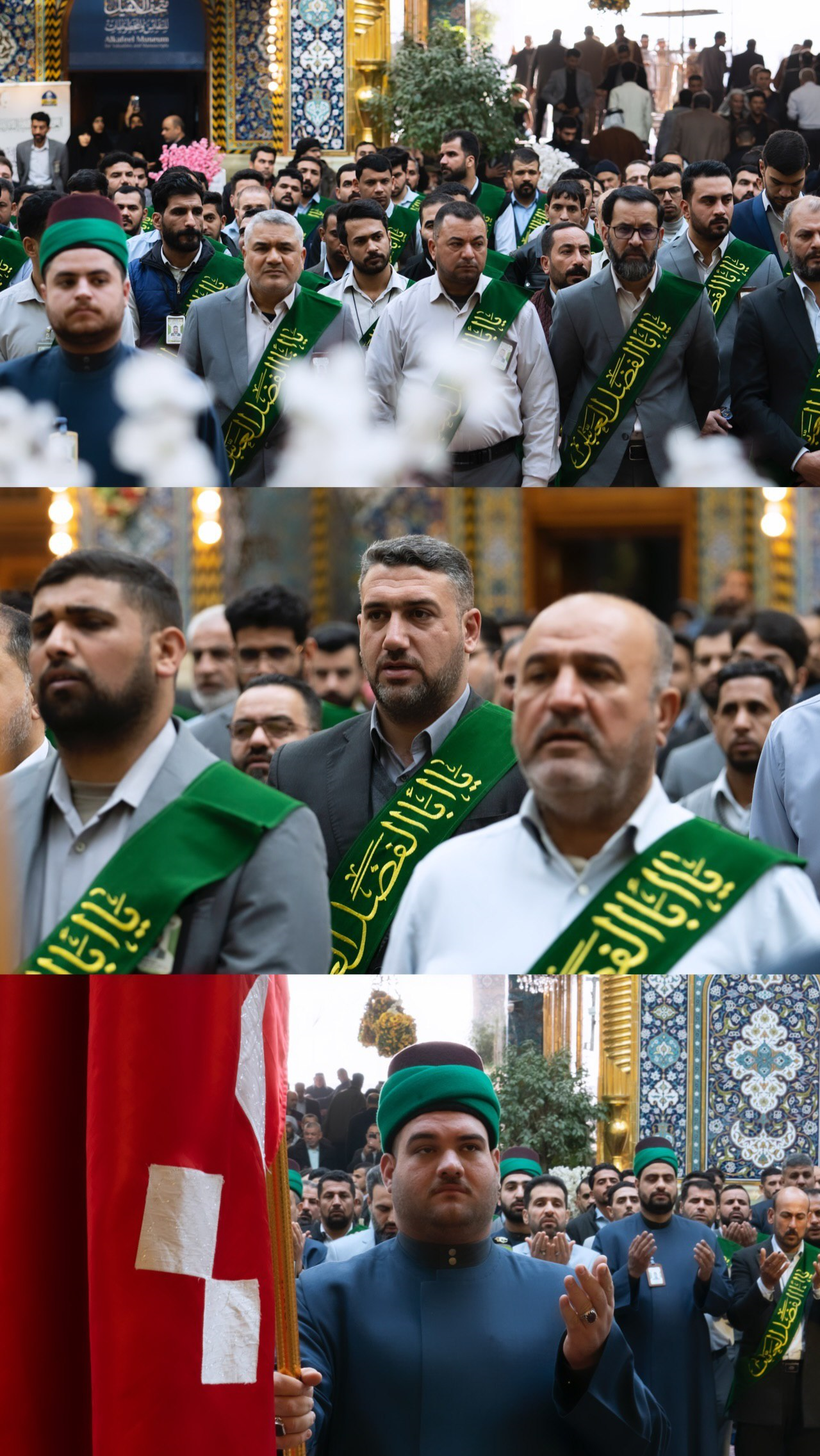 کربلا در آغاز ماه رجب نورباران شد+فیلم