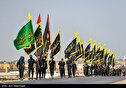 تصاویر/ پیاده‌روی زائرین اربعین حسینی در مسیر نجف به کربلا