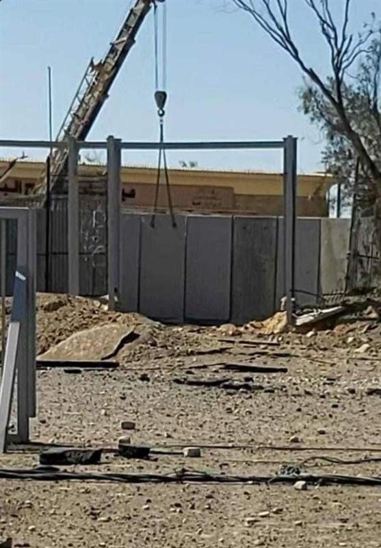 مصر گذرگاه رفح را با دیوار بتونی بست مصر گذرگاه رفح را با دیوار بتونی بست