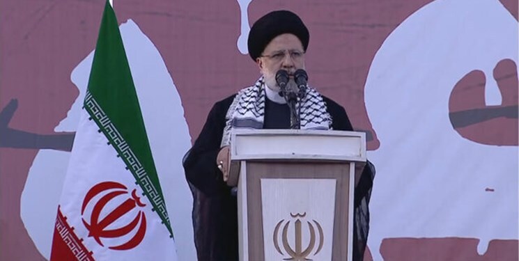 رئیسی: شکست اسرائیل با جنایت جنگی و کشتار مردم جبران نخواهد شد رئیسی: شکست اسرائیل با جنایت جنگی و کشتار مردم جبران نخواهد شد