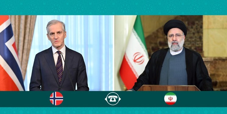 رئیسی در گفتوگو با نخستوزیر نروژ: جنگ با حماس نبرد با دموکراسی است رئیسی در گفتوگو با نخستوزیر نروژ: جنگ با حماس نبرد با دموکراسی است
