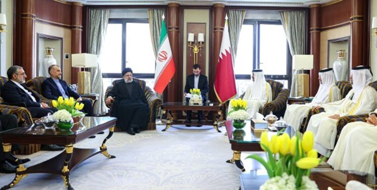 رئیسی در دیدار امیر قطر: رژیم صهیونیستی صاحب هیچ حقی در سرزمین فلسطین نیست رئیسی در دیدار امیر قطر: رژیم صهیونیستی صاحب هیچ حقی در سرزمین فلسطین نیست