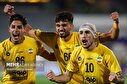 تصاویر/ دیدار تیم های فوتبال سپاهان اصفهان و آلمالیق ازبکستان