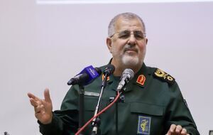 سردار پاکپور در بازدید از ردههای قرارگاه کربلا؛ طوفانالاقصی خط بطلانی بر راهبردهای کلان نظامی رژیم صهیونیستی است سردار پاکپور در بازدید از ردههای قرارگاه کربلا؛ طوفانالاقصی خط بطلانی بر راهبردهای کلان نظامی رژیم صهیونیستی است