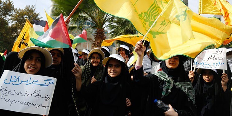 فریاد حیدر حیدر نسل سلیمانیها در میدان فلسطین فریاد حیدر حیدر نسل سلیمانیها در میدان فلسطین