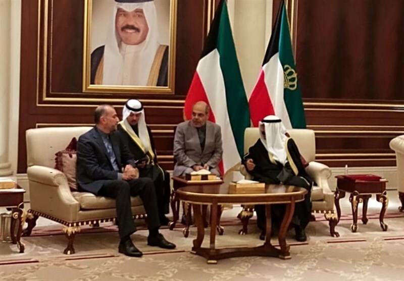 امیرعبداللهیان با امیر جدید کویت دیدار کرد امیرعبداللهیان با امیر جدید کویت دیدار کرد