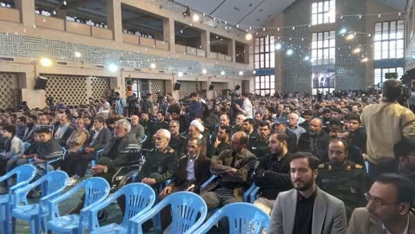 مراسم چهلم شهید زاهدی و شهدای حادثه کنسولگری ایران در سوریه برگزار شد