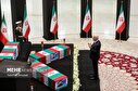 تصاویر/ ادای احترام مقامات کشورها به رییس جمهور شهید