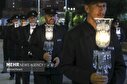 تصاویر/ مراسم شام غریبان امام حسین (ع) - حرم مطهر رضوی