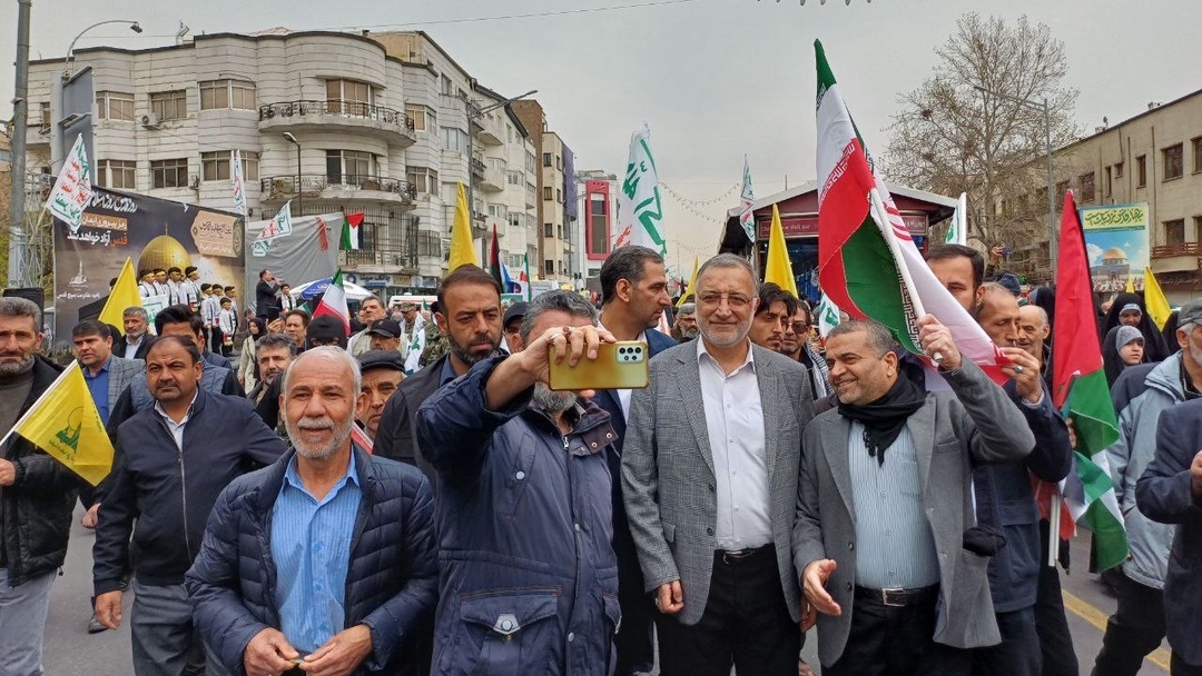 آغاز راهپیمایی روز قدس در تهران/ پیام ایران: محکومیت اسرائیل آغاز راهپیمایی روز قدس در تهران/ پیام ایران: محکومیت اسرائیل