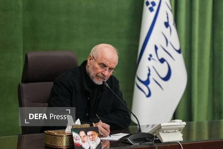 قالیباف: جهاد امروز حضور در میدان برای عزای رهبر شهیدمان است